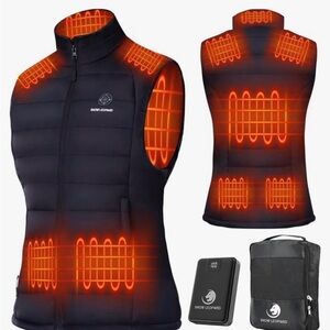 Black Heated Vest for Women